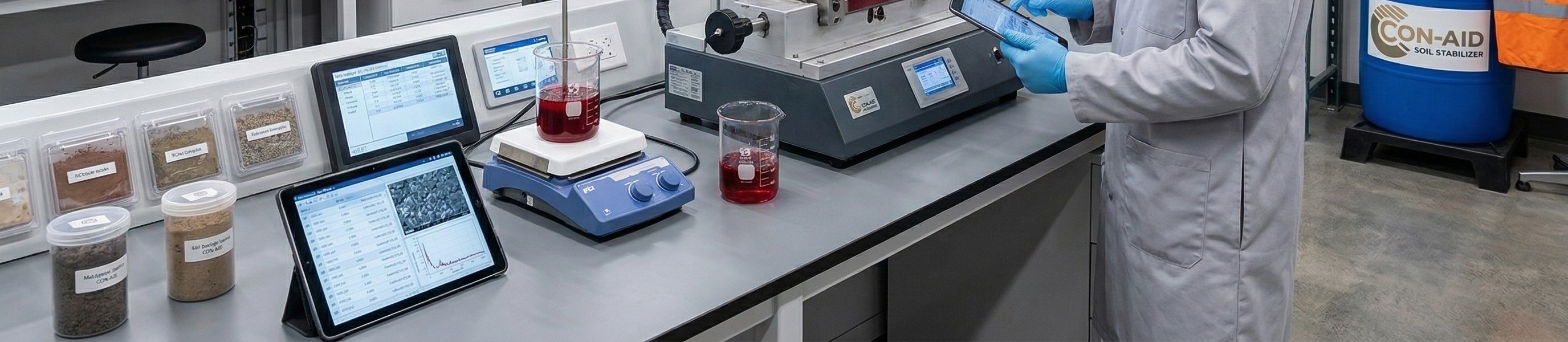 CON-AID Soil Science Laboratory